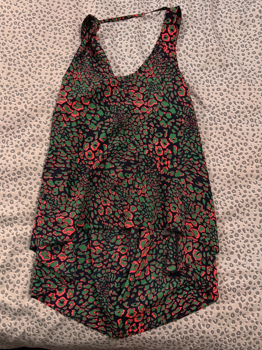 ASOS low-back tank blouse